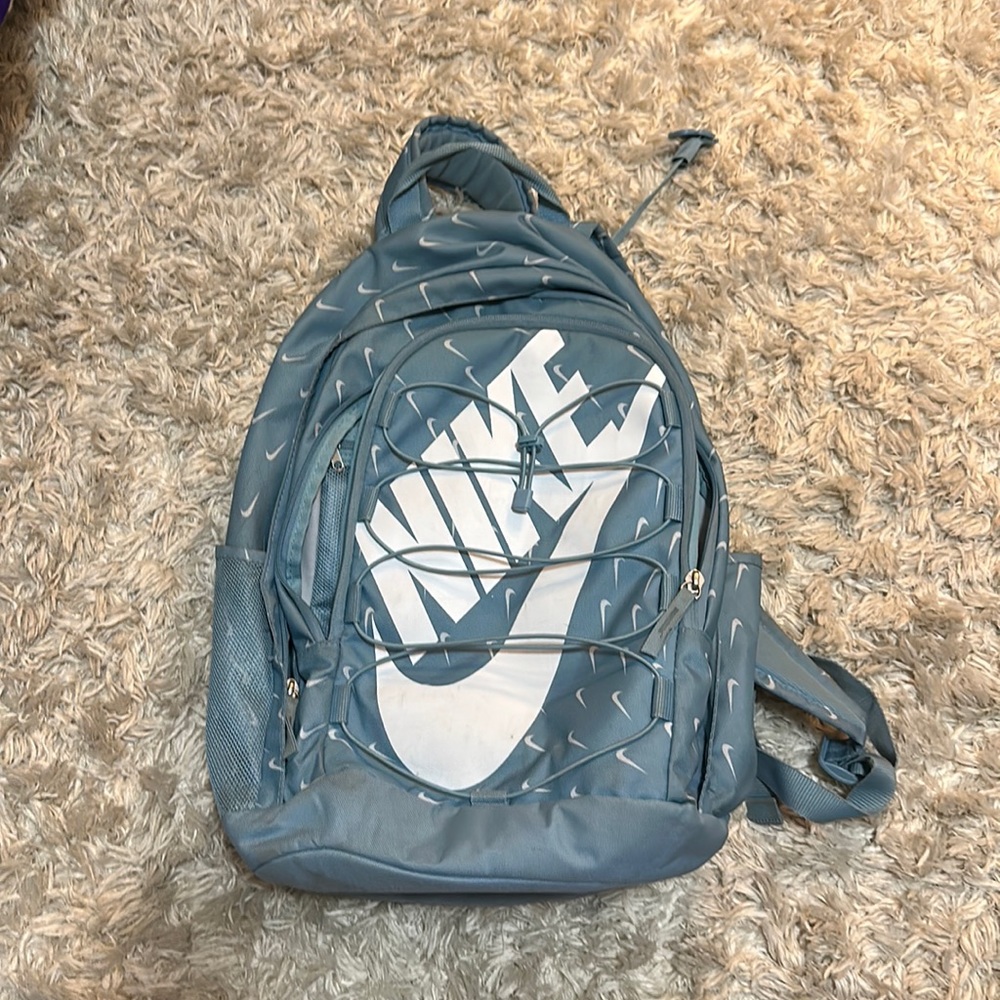 Blue nike backpack